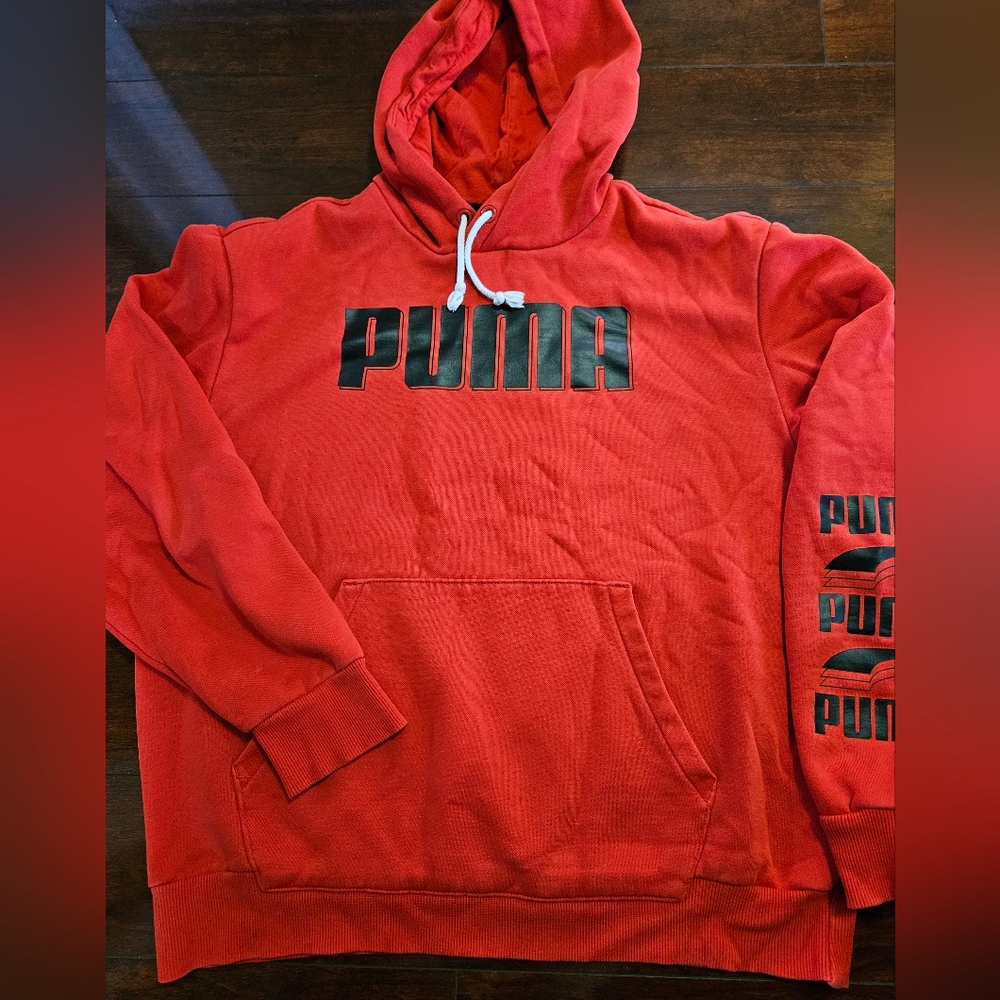 Red Puma Hoodie